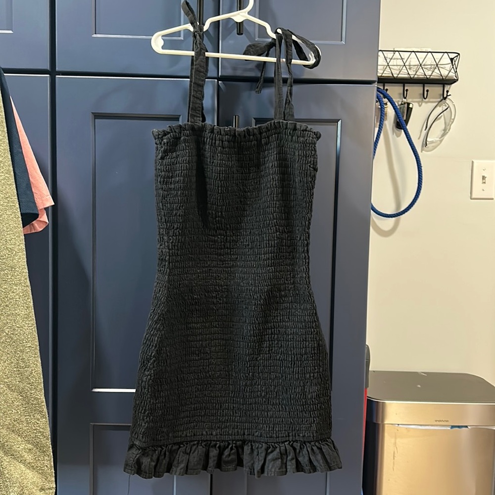 Black summer dress